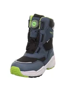 Śniegowce damskie - Superfit Culusuk 2.0 Gore-Tex śniegowce z ciepłą podszewką, niebieskie/jasnozielone 8020, szerokie 27 EU, Niebieski, jasnozielony 8020, 27 EU szeroki - miniaturka - grafika 1