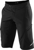 Spodenki rowerowe - 100% Szorty męskie 100% RIDECAMP Shorts black roz.36 50 EUR NEW - miniaturka - grafika 1