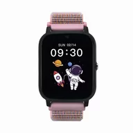 Smartwatch - Garett Kids Tech 4G Różowy - miniaturka - grafika 1