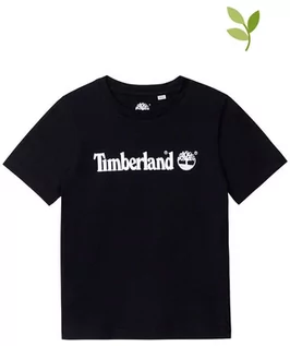 Koszulki dla dziewczynek - Timberland Koszulka w kolorze czarnym - grafika 1