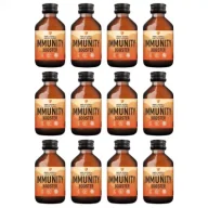 Soki i napoje niegazowane - Premium Rosa Shot Immunity booster zgrzewka 12 x 100 ml - miniaturka - grafika 1