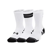 Skarpetki dla dzieci - Skarpetki Under Armour Perf Tech Nov 3pk Crew White/White/Black M - miniaturka - grafika 1