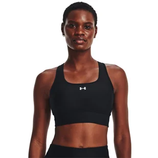 Damski Stanik sportowy UNDER ARMOUR CROSSBACK LONGLINE 1377916-001 – Czarny - Biustonosze - miniaturka - grafika 1