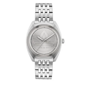 Zegarek Zegarek adidas Originals Edition One Watch AOFH23011 Silver - Zegarki męskie - miniaturka - grafika 1