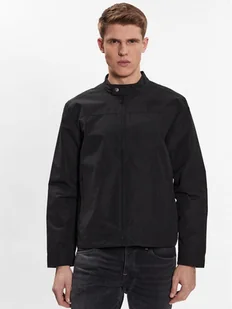 Brave Soul Kurtka bomber MJK-LOWTHER Czarny Regular Fit - Kurtki męskie - miniaturka - grafika 1