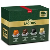 Kawa w kapsułkach i saszetkach - Kapsułki Jacobs do Nespresso Espresso 7,10,12, Kronung, 100 kaw - miniaturka - grafika 1