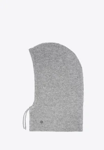 Kominiarka damska z domieszką wełny szara - Czapki damskie Kominiarka damska z domieszką wełny szara - Czapki damskie - miniaturka - grafika 1