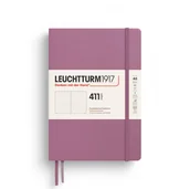 Notesy i bloczki - Notatnik Leuchtturm1917 A5, 411 stron, kropki, Dusty Rose - miniaturka - grafika 1
