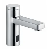 Baterie umywalkowe - KLUDI 3810005WR ZENTA SL elektroniczna bateria umywalkowa, z uchwytem regulacji tmp., zasilanie za pomocą baterii litowej 6V CR-P2; przepływ 3,8 l/min; - miniaturka - grafika 1