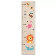 Dekoracje domu - Drewniana miarka wzrostu dla dzieci FLAMING I LEW - miniaturka - grafika 1