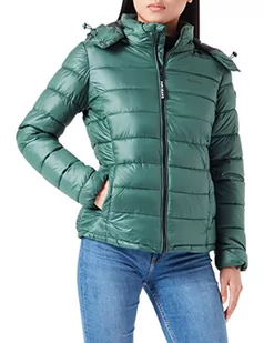 Pepe Jeans Damska kurtka Alexa, Zielony (leśny zielony), L - Kurtki damskie - miniaturka - grafika 1