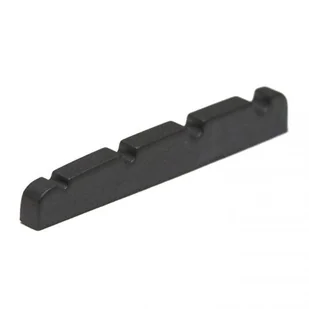 Graphtech Graphtech Black TUSQ XL PT-1205-00 - Bass Nut, Flat, Slotted, 4-String siodełko do gitary - Inne akcesoria gitarowe - miniaturka - grafika 1