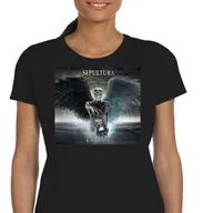 Koszulki i topy damskie - DAMSKA KOSZULKA SEPULTURA METAL ZESPÓŁ MUZYCZNY GITARA PREZENT P076 XL - miniaturka - grafika 1