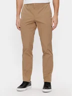 Spodnie męskie - Boss Chinosy C-Genius-W-241 50509778 Beżowy Slim Fit - miniaturka - grafika 1