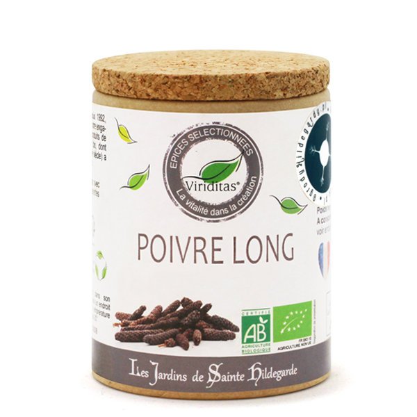 Przyprawy i zioła - Pieprz długi w całości 40g BiO* / Les Jardins de Sainte-Hildegarde