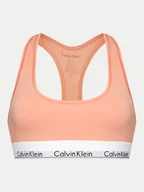 Bielizna sportowa damska - Calvin Klein Underwear Biustonosz top 0000F3785E Koralowy - miniaturka - grafika 1