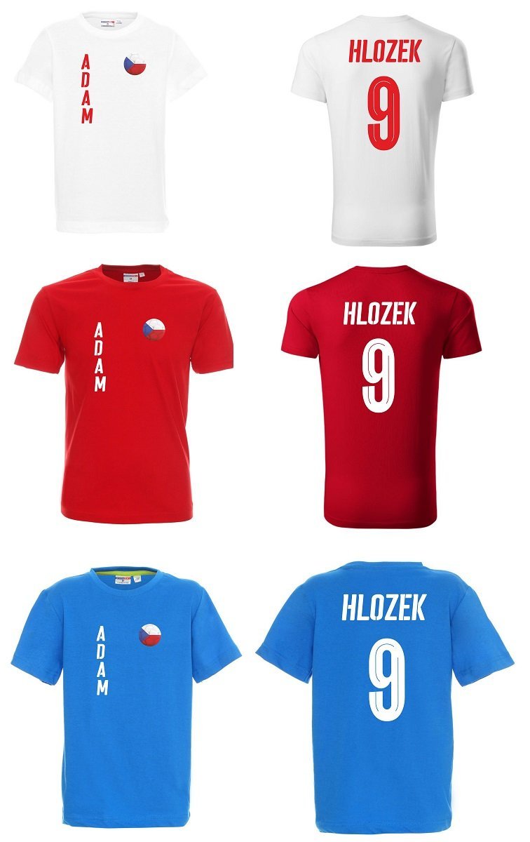 Koszulka CZECHY ADAM HLOZEK 9 JR