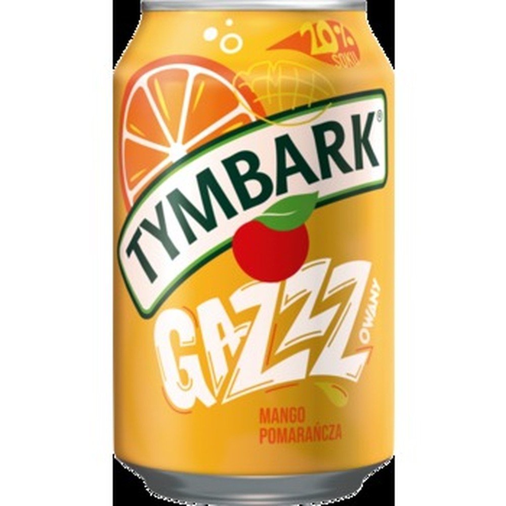 Tymbark Gazzzowany Mango Pomarańcza 330 ml
