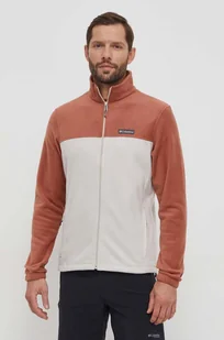 Columbia bluza sportowa Steens Mountain 2.0 kolor czerwony wzorzysta - Bluzy męskie - miniaturka - grafika 1