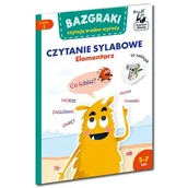 Książki edukacyjne - Bazgraki czytają trudne wyrazy. Czytanie sylabowe. Elementarz. Kapitan Nauka - miniaturka - grafika 1