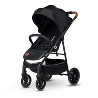 Wózki dziecięce - Lionelo Wózek spacerowy Zoey Black Onyx Bezpieczne zakupy z dostawą do domu Zoey Black Onyx - miniaturka - grafika 1