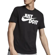 Koszulki sportowe męskie - Koszulka Nike Sportswear JDI AR5006-011 - czarna - miniaturka - grafika 1