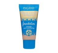 Podkłady do twarzy - Ingrid Ideal Cover Mattifying Foundation podkład matujący 403 Beige 30ml - miniaturka - grafika 1