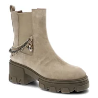 Botki damskie - Carinii, Botki, B8483_-O17-000-000-F56 Beż, rozmiar 38 - miniaturka - grafika 1