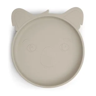 Nuuroo silikonowy talerzyk obiadowy duży KOALA Cobblestone - Śliniaki i fartuszki - miniaturka - grafika 1