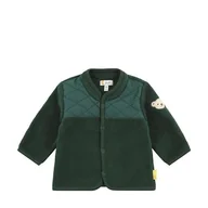 Kurtki i płaszcze dla chłopców - Steiff Chłopięca kurtka polarowa, Jungle Green, 62 - miniaturka - grafika 1
