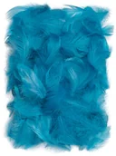 Decoupage - DP Craft Piórka dekoracyjne 5-12 cm Turquoise CEPI-025 - miniaturka - grafika 1