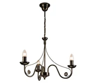 Lampy sufitowe - Brilagi - LED Żyrandol na łańcuchu STEFANO 3xE14/40W/230V czarny patyna - miniaturka - grafika 1
