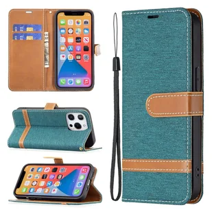 Etui na telefon komórkowy König Design kompatybilne z Apple iPhone 13 Pro ze skóry syntetycznej - Etui na telefon komórkowy zielone - Etui i futerały do telefonów - miniaturka - grafika 1