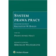 Prawo - Włodarczyk Mirosław, Baran Krzysztof W. System Prawa Pracy. TOM VIII. Prawo rynku pracy - miniaturka - grafika 1