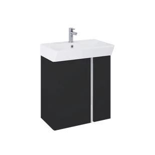 ELITA SET SKYE 60 2D BLACK MATT 168353 - Szafki łazienkowe - miniaturka - grafika 1