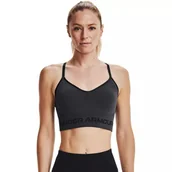 Biustonosze - Biustonosz sportowy Under Armour Seamless Low Long Heather Bra-L - miniaturka - grafika 1