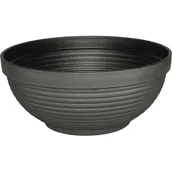 Donice - Miska Terakota 38 cm grafit - miniaturka - grafika 1