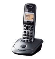 Telefony stacjonarne - Panasonic KX-TG2511PDM ciemno szary - miniaturka - grafika 1