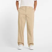 Spodnie męskie - Spodnie męskie New Balance MP43560SOT beżowe - miniaturka - grafika 1