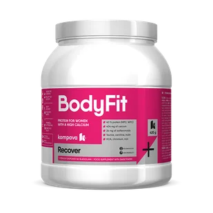 BodyFit 420 g/15 porcji, truskawka - Odżywki białkowe - miniaturka - grafika 1