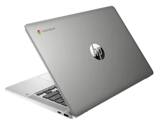 HP Chromebook 14a-na0050nd / 9ZA40EA / Intel N4000 / 4GB / eMMC 64 GB / Intel UHD / FullHD / Chrome OS / Srebrny - Laptopy - miniaturka - grafika 1