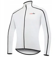 Kurtki rowerowe - Koszulka rowerowa zeroRH+ Prime LS FZ WHITE-BLACK - XL - miniaturka - grafika 1