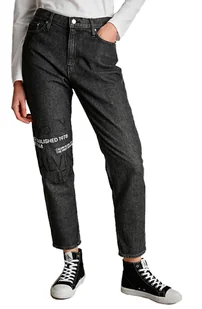 Spodnie jeansowe Calvin Klein Jeans Mom Jean J20J217449 27 - Spodnie damskie - miniaturka - grafika 1
