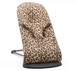 BABYBJORN leżaczek BLISS COTTON, Beż/Leopard - Leżaczki i huśtawki - miniaturka - grafika 1