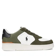 Sneakersy męskie - Sneakersy Polo Ralph Lauren 809955690002 Zielony - miniaturka - grafika 1