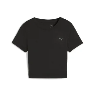 Damska koszulka CLOUDSPUN Twist z krótkim rękawem PUMA Black - Koszulki sportowe damskie - miniaturka - grafika 1