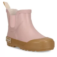 Buty dla dziewczynek - Kalosze ZigZag Aster Kids rubber boot Z242033 Mahogany Rose - miniaturka - grafika 1