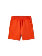 Spodenki damskie - Mayoral Szorty sportowe 611 Czerwony Regular Fit - miniaturka - grafika 1