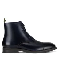 Botki męskie - Trzewiki Gino Rossi DANTE-06 124AM Granatowy - miniaturka - grafika 1