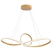 Lampy sufitowe - Reality Lampa wisząca LED Arlena 40W 2700-6000K 3200lm brązowa - miniaturka - grafika 1